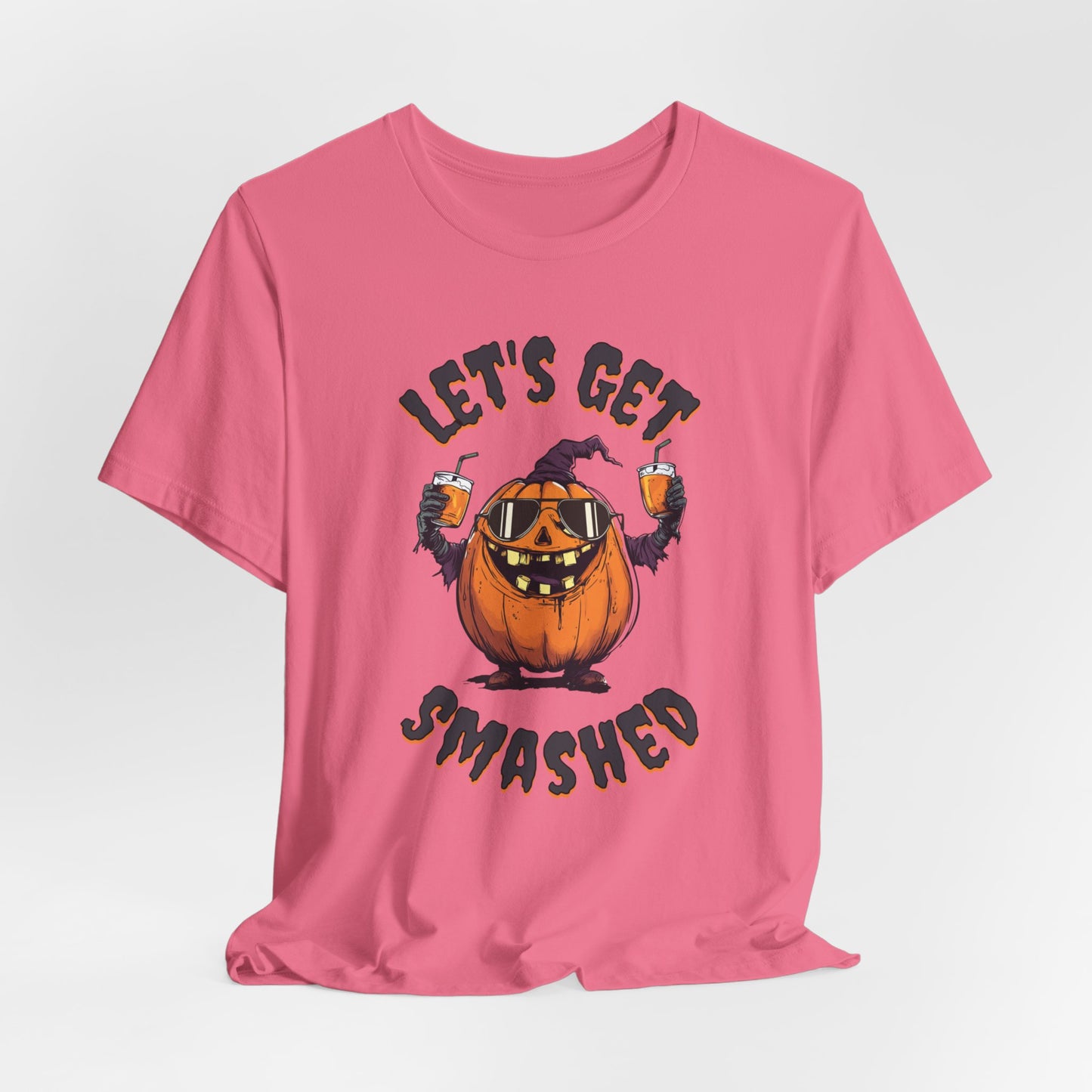 Lets Get Smashed Pumpkin T-Shirt, Pumpkin Halloween Tee, Spooky Shirt, Spooky Season Shirt, Pumpkin Shirt, Halloween T-shirt, Halloween Gift