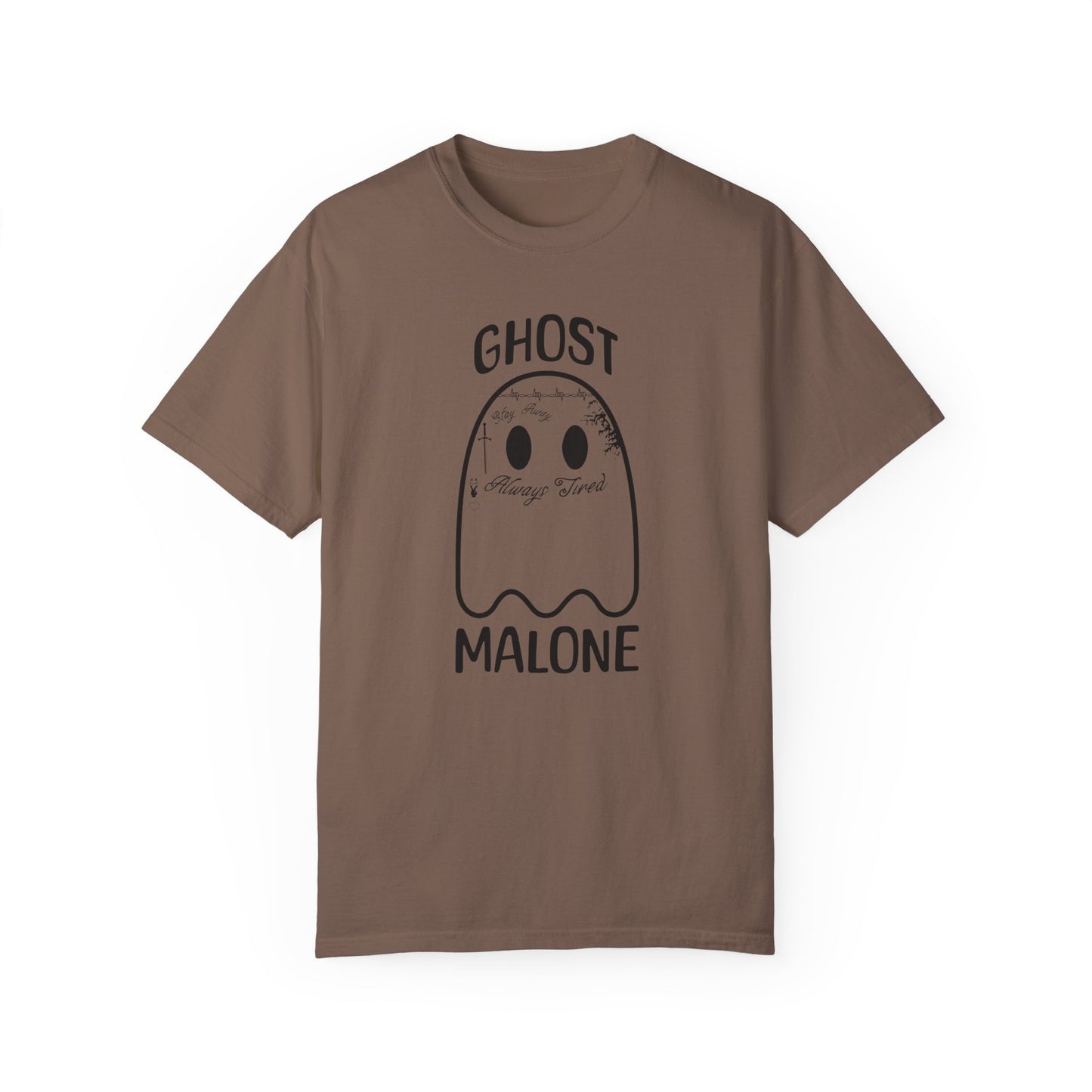 Ghost Malone Halloween Shirt, Comfort Colors Shirt, Funny Halloween T-Shirt, Spooky Season Shirt, Funny Ghost Shirt, Ghost Halloween Gifts