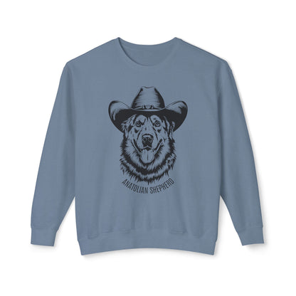 Anatolian Shepherd Cowboy Comfort Colors Sweatshirt