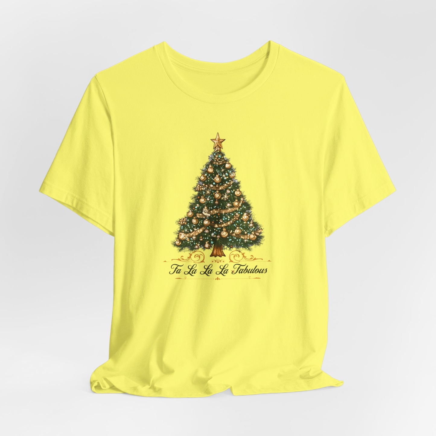 Fa La La La Fabulous T-shirt, Christmas Tee, Christmas Lights Shirt, Holiday Shirt, Christmas TreeT-shirt, Xmas Tshirt, Gift for him her