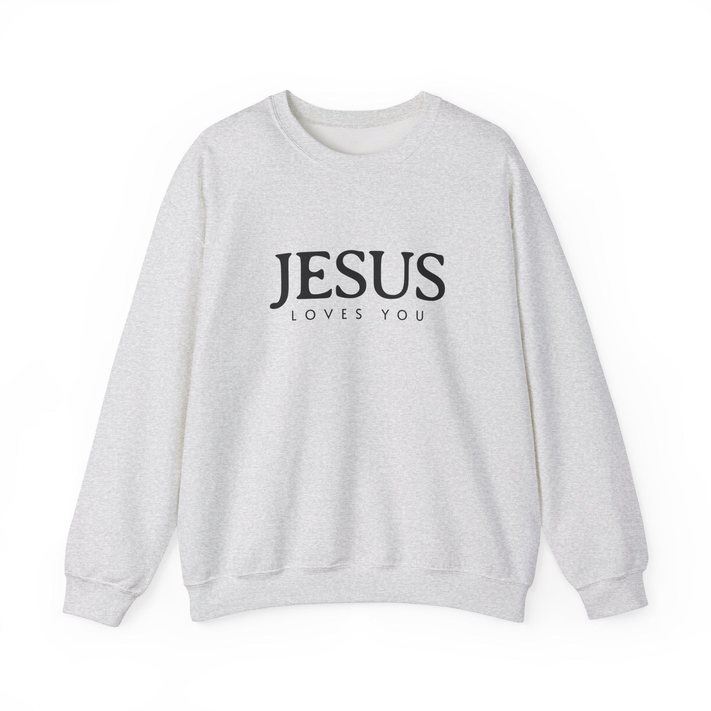 Jesus Loves You Sweatshirt, Jesus Sweatshirt, Bible Verse Sweatshirt, Christian Faith Sweatshirt, Man Woman Pullover Tops, Faith Sweatshirt