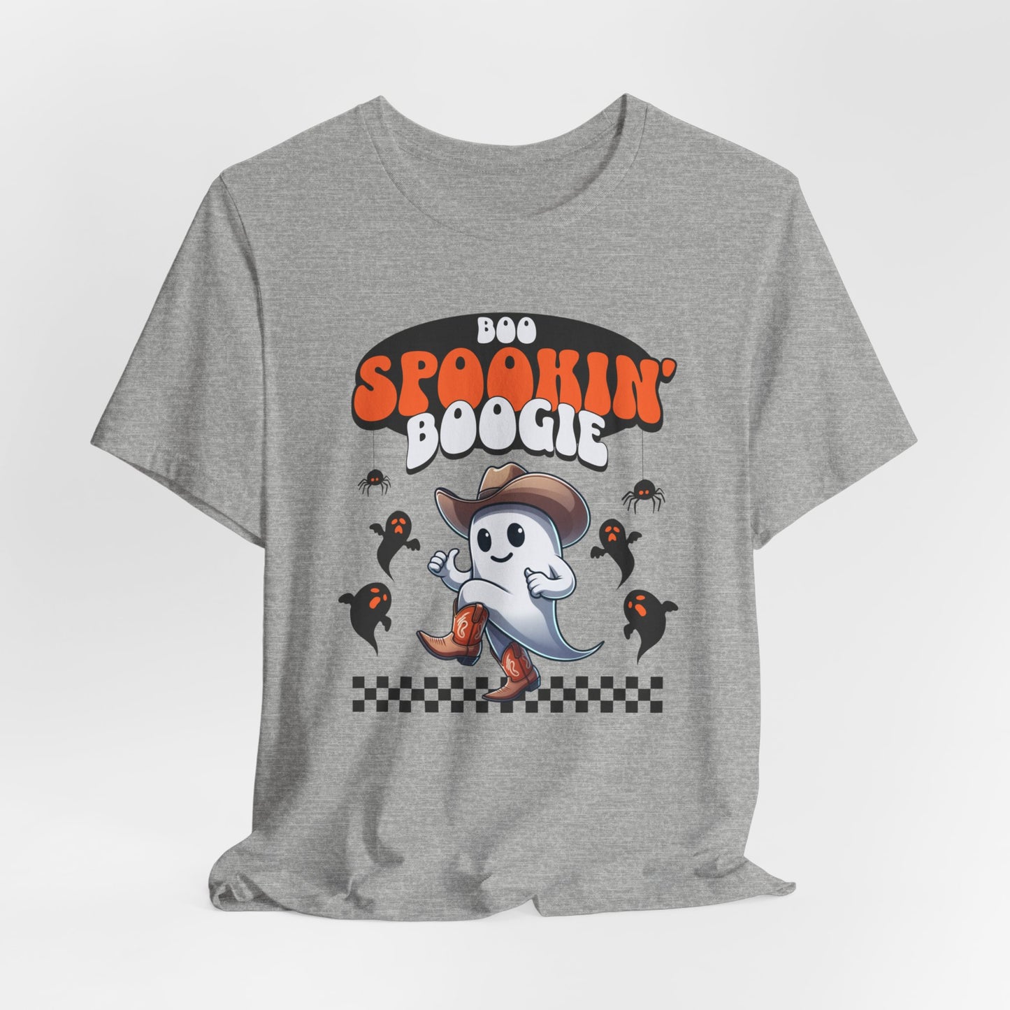 Ghost Halloween Boo Spookin Boogie Shirt, Cute Halloween Tee, Spooky Ghost Shirt, Ghost Costume, Halloween Party Shirt, Womans Halloween Tee