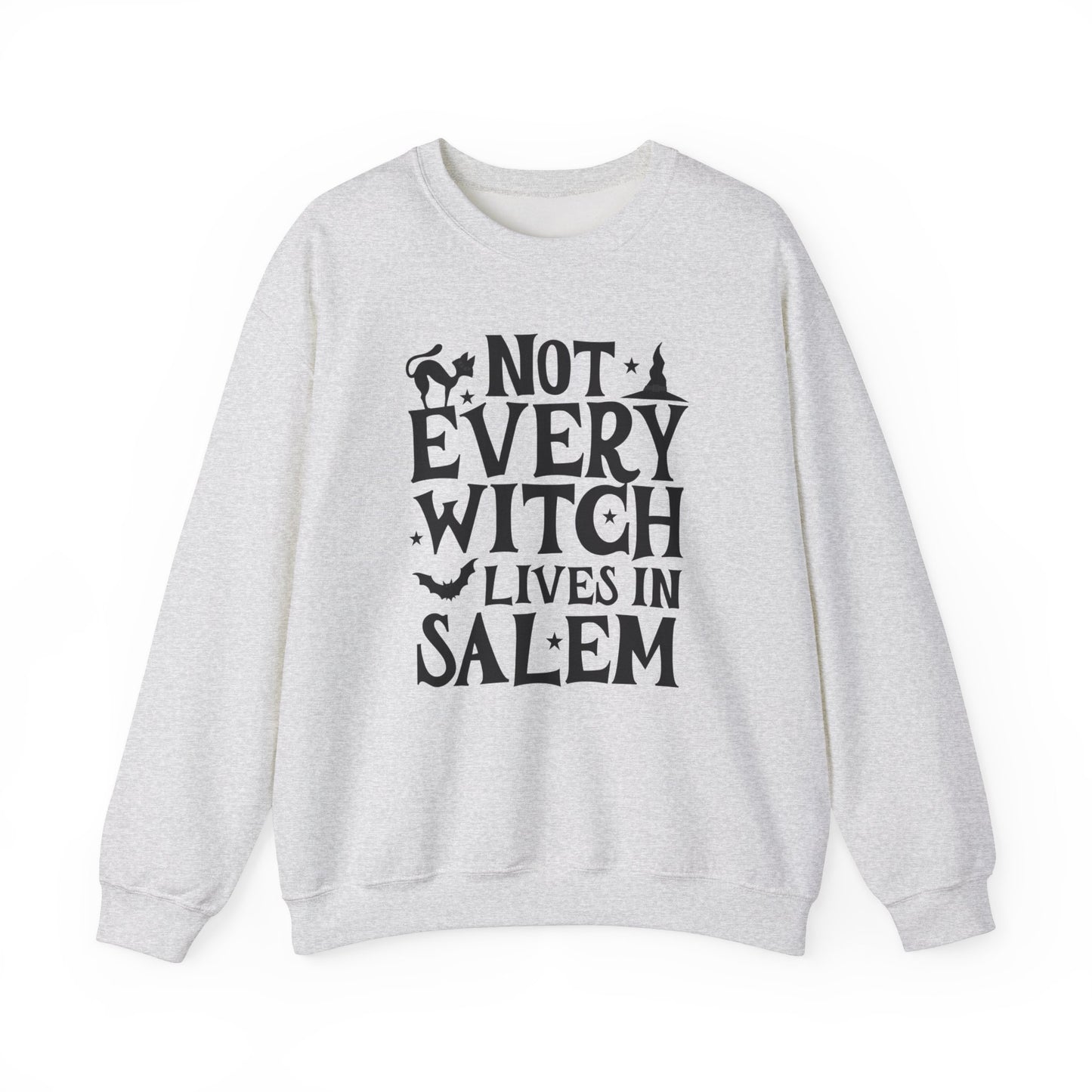 Not Every Witch Lives In Salem Shirt, Halloween Sweater, Halloween Sweatshirt, Halloween Tshirt, Halloween Gift, Spooky Season, Witchy Shirt