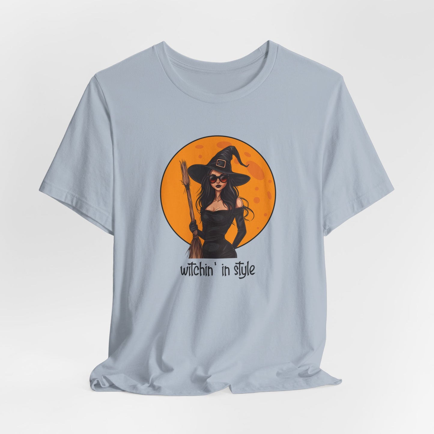 Witchin In Style Tshirt, Witch Halloween Tee, Spooky Witch Shirt, Halloween Tee, Witch Shirt, Halloween T-shirt, Halloween Gift for her