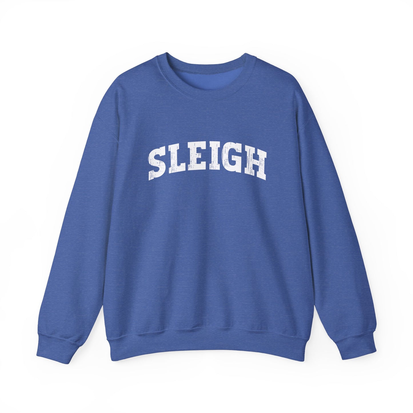 Christmas Sleigh Sweatshirt, Holiday Crewneck Jumper, Winter Fun Pullover, Festive Xmas Sweater Gift, Unisex Heavy Blend Top