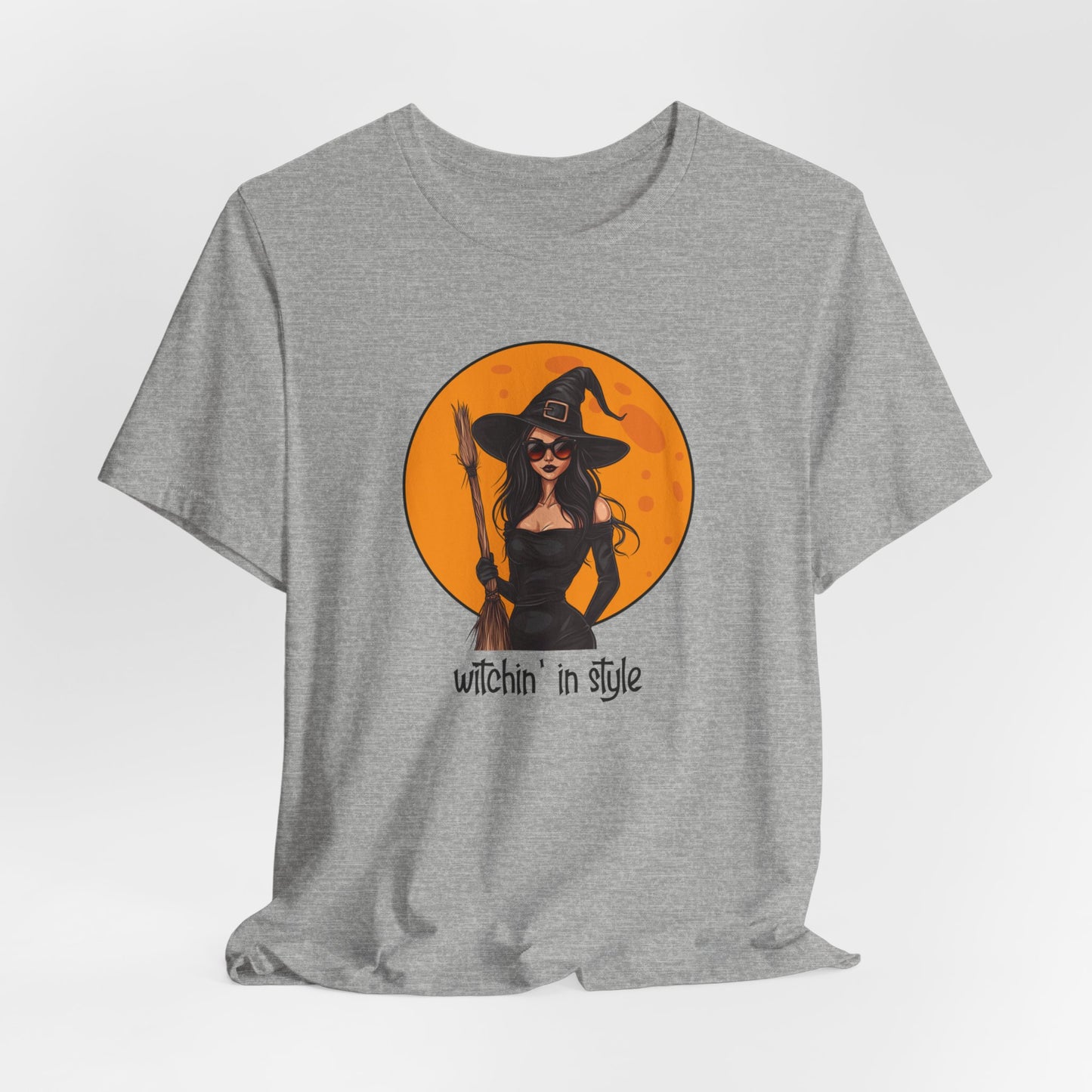 Witchin In Style Tshirt, Witch Halloween Tee, Spooky Witch Shirt, Halloween Tee, Witch Shirt, Halloween T-shirt, Halloween Gift for her