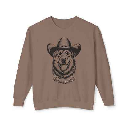 Anatolian Shepherd Cowboy Comfort Colors Sweatshirt