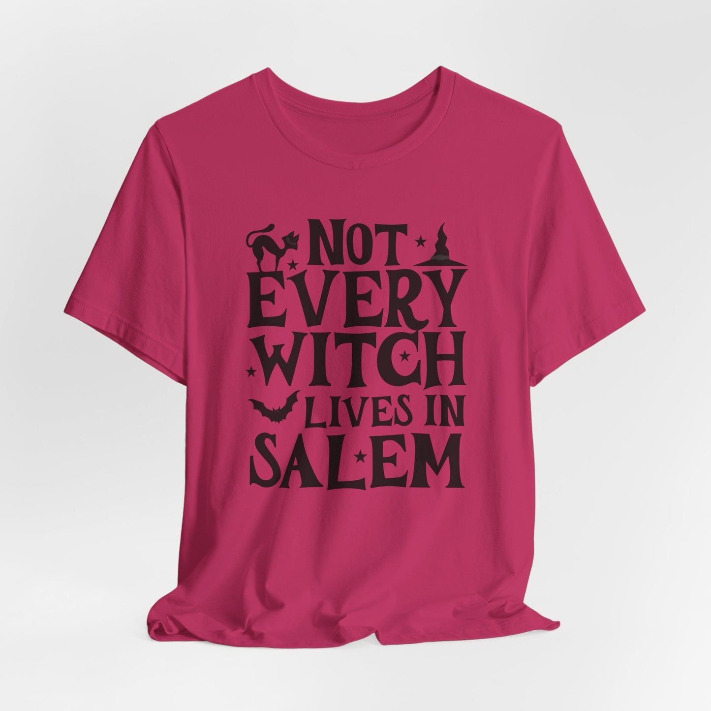 Not Every Witch Lives In Salem Shirt, Halloween T-shirt, Halloween Shirt, Halloween Tee, Halloween Gift, Spooky Season, Witchy Shirt