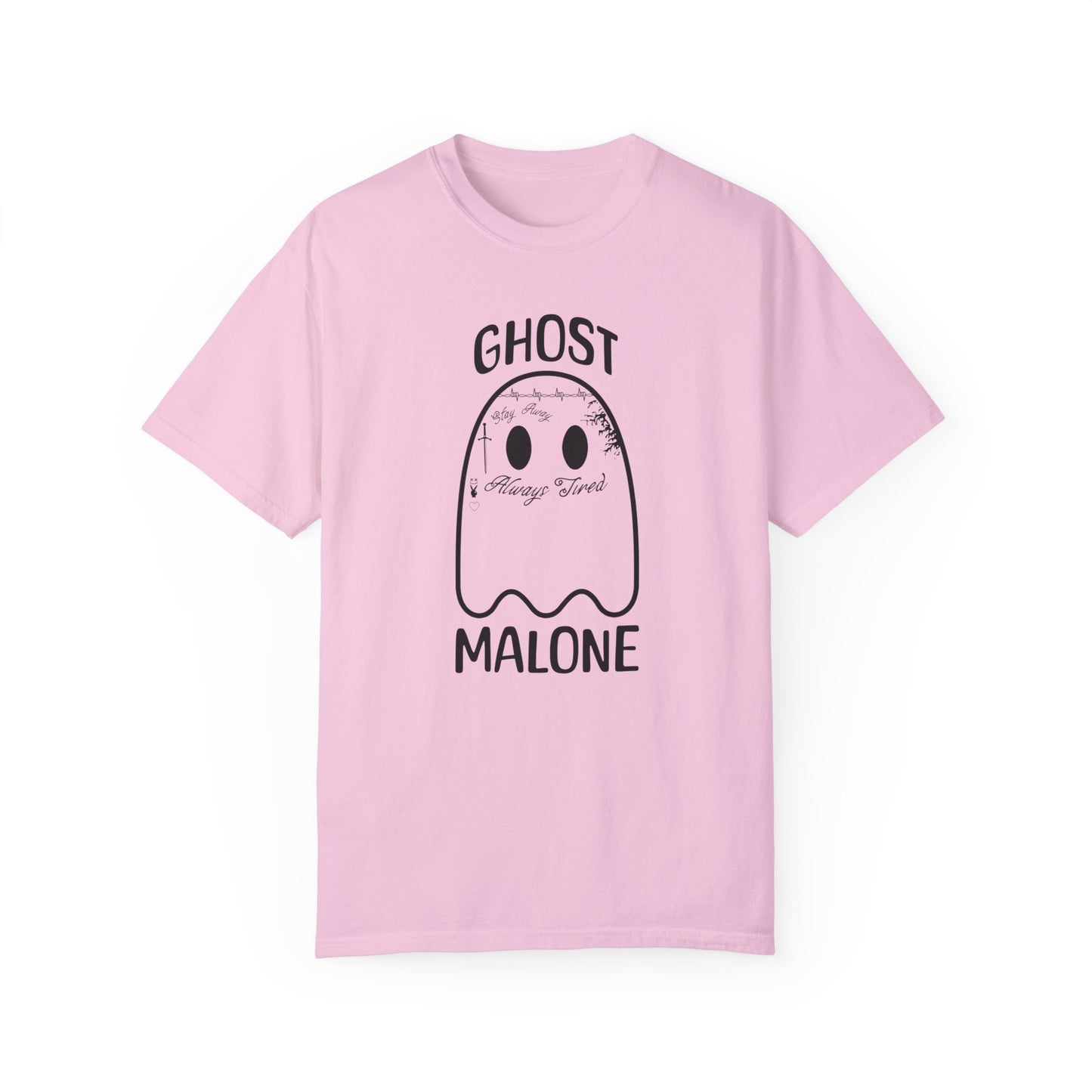 Ghost Malone Halloween Shirt, Comfort Colors Shirt, Funny Halloween T-Shirt, Spooky Season Shirt, Funny Ghost Shirt, Ghost Halloween Gifts