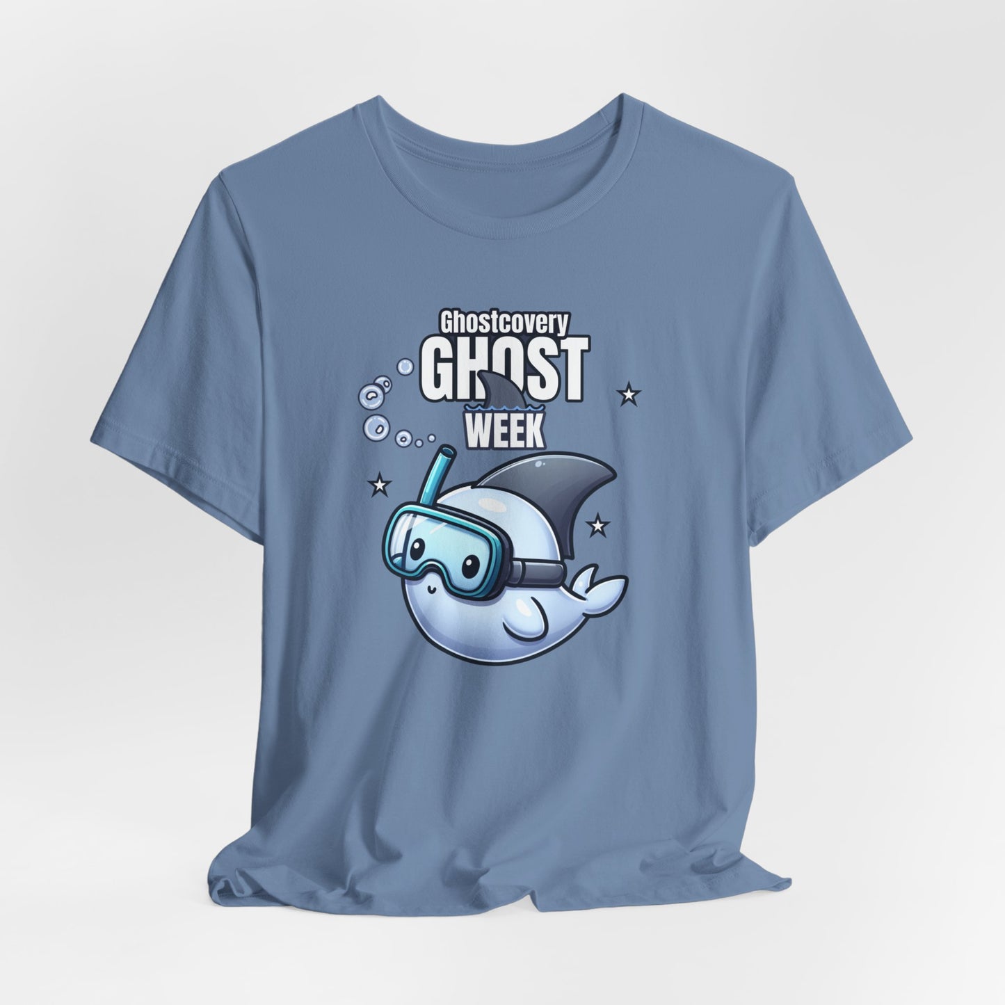 Ghost Week Halloween Shirt, Halloween Women's Mens Shirt, Cute Halloween Ghost Shirt, Trick or Treat Shirt, Spooky Season Gift, Shark Gift