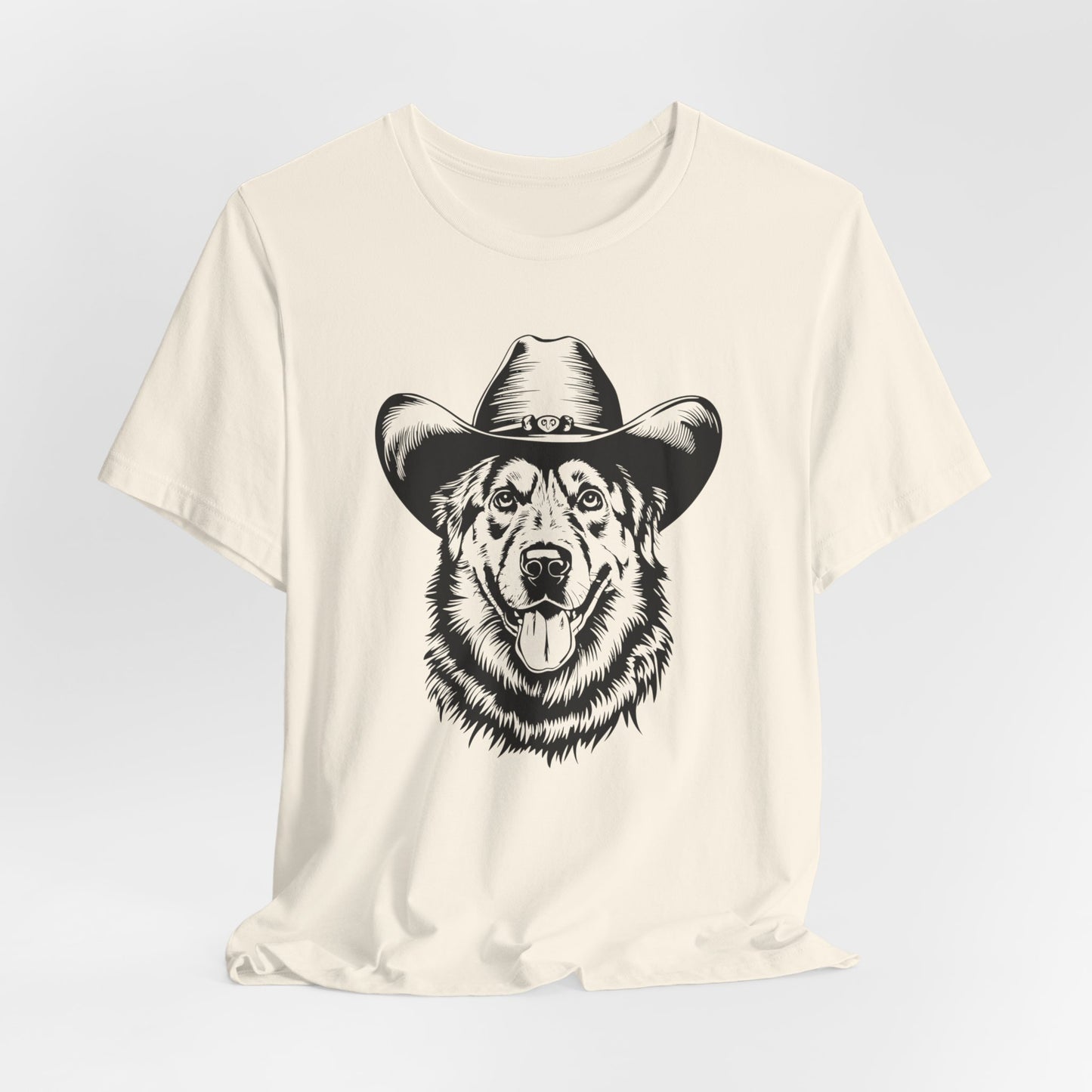 Anatolian Dog Wearing A Cowboy Hat, Anatolian Shepherd Mom Tee, Dog Lover, Anatolian Shepherd Shirt, Dog Mom Gift