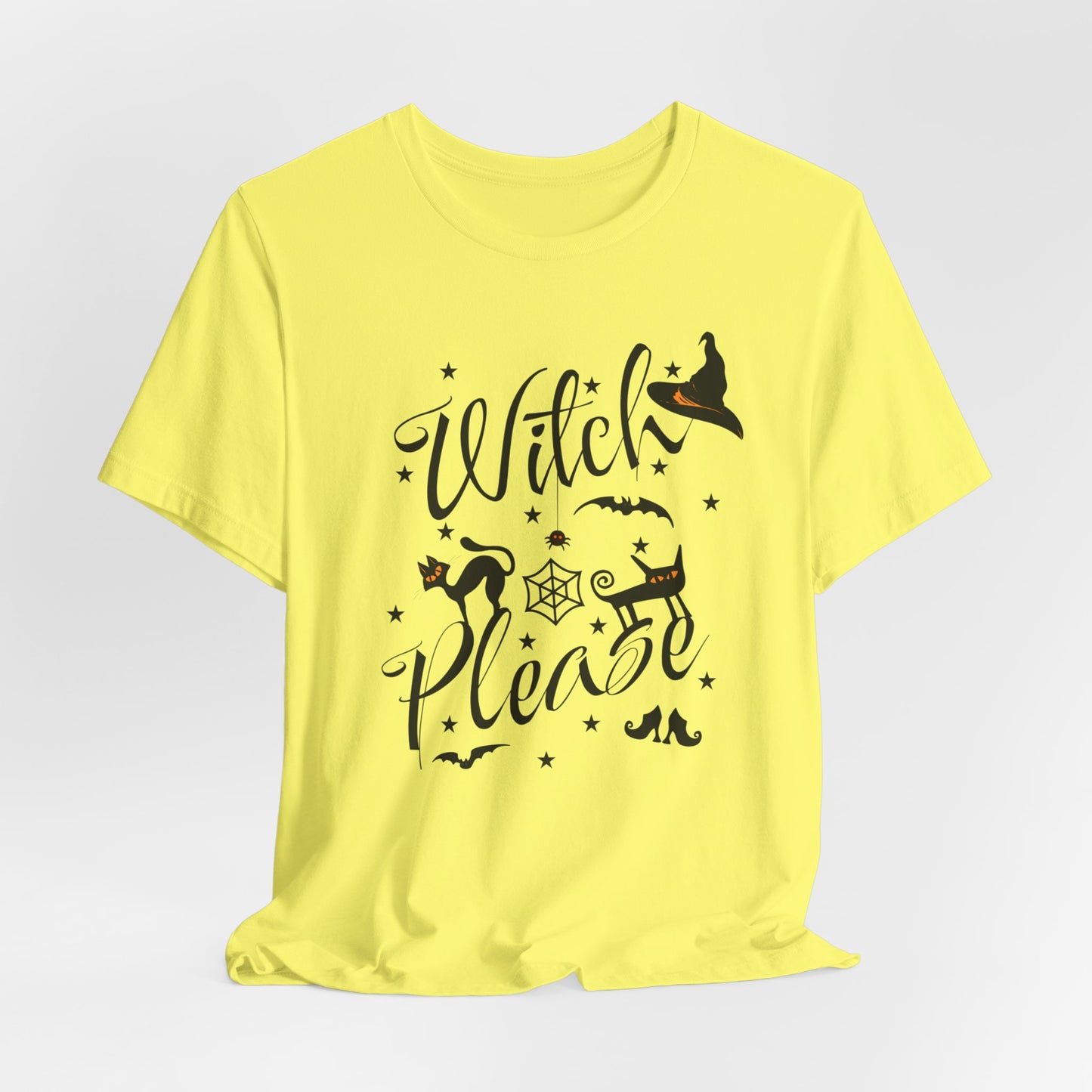 Halloween Witch Please Shirt, Cat Witch Hat Tee, Halloween T Shirt, Witch Costume, Scary Spooky Season, Witchy Gift For Her Funny Halloween