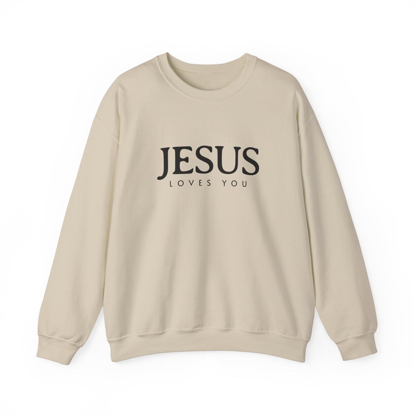 Jesus Loves You Sweatshirt, Jesus Sweatshirt, Bible Verse Sweatshirt, Christian Faith Sweatshirt, Man Woman Pullover Tops, Faith Sweatshirt