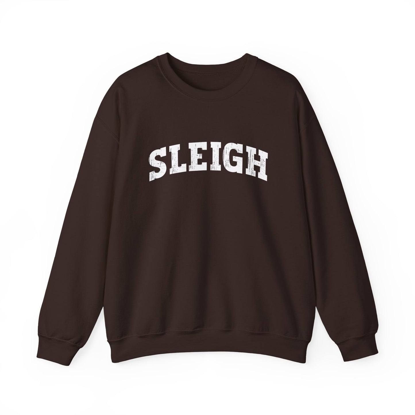 Christmas Sleigh Sweatshirt, Holiday Crewneck Jumper, Winter Fun Pullover, Festive Xmas Sweater Gift, Unisex Heavy Blend Top