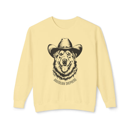 Anatolian Shepherd Cowboy Comfort Colors Sweatshirt