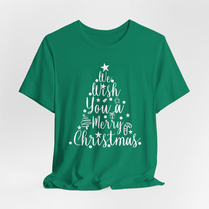 We Wish You a Merry Christmas Shirt, Bella Canvas 3001 Christmas Shirt, Merry Christmas Shirt, Happy New Year Shirt, Unisex Graphic Shirt