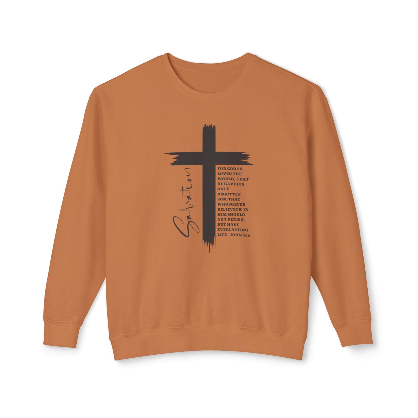 Salvation Sweatshirt, John 3:16 Sweatshirt, Aesthetic Jesus Sweatshirt, Bible Verse Shirt, Cross Sweatshirt, Women Faith Shirt, Jesus Shirt