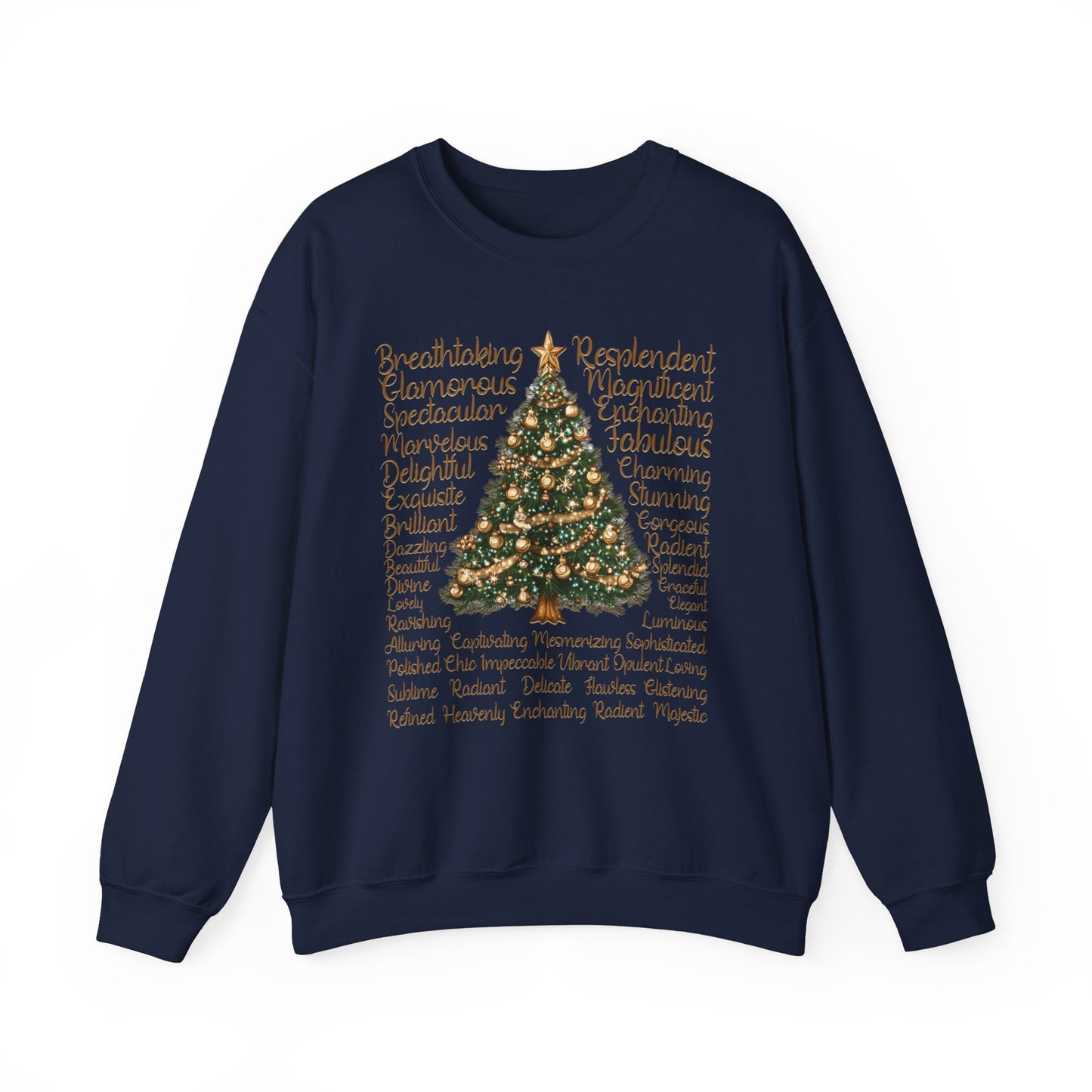 Festive and Fabulous Sweatshirt, Christmas Pullover, Holiday Sweatshirt, Christmas Tree shirt, Comfy Xmas T-shirt, Cute Holiday Gift for her