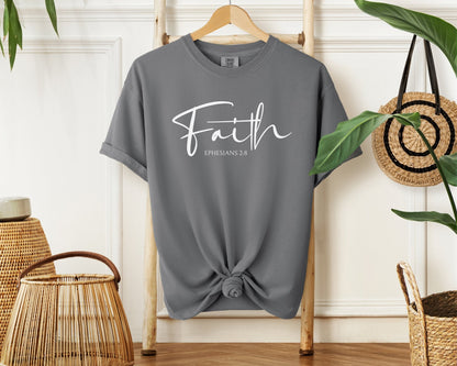 Faith Ephesians 2:8 Shirt, Holy Cross Sign Shirt, Christian Vacation Shirt, Jesus Faith Tee, Religious Tee, Cross Shirt, Motivational Shirt