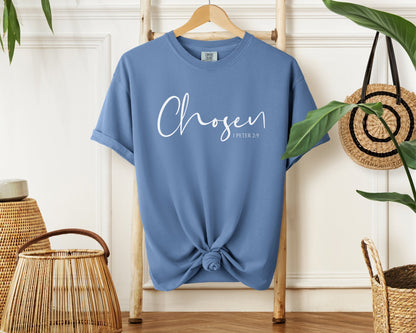 Chosen 1 Peter 2:9 Shirt, Religious Christian Shirt, Chosen Scripture Shirt, Christian Women Shirt, Jesus Shirt, Bible Verse Tee, Chosen Tee