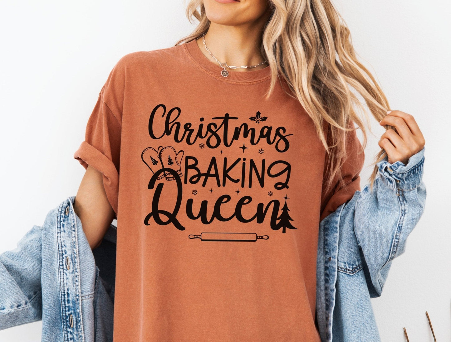 Christmas Baking Queen Shirt, Christmas Shirt, Cute Women’s Holiday Shirt, Baking Queen Shirt, Xmas Shirt, Baking Crew Shirt, Gift for Her